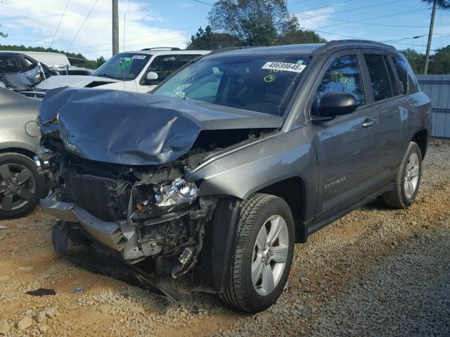 1C4NJCBA6ED509617 - 2014 JEEP COMPASS SP 灰色 照片 2