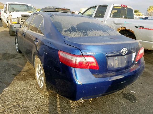 4T1BK46KX7U038529 - 2007 TOYOTA CAMRY NEW BLUE photo 3