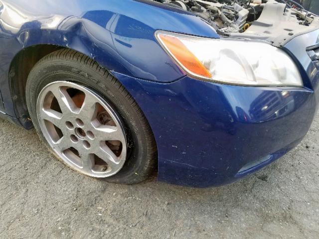 4T1BK46KX7U038529 - 2007 TOYOTA CAMRY NEW BLUE photo 9