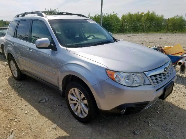 JF2SHAEC1DH402662 - 2013 SUBARU FORESTER L SILVER photo 1