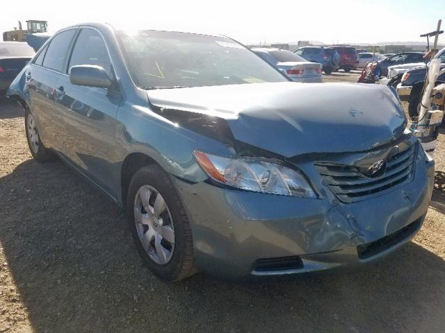 4T4BE46K89R133655 - 2009 TOYOTA CAMRY BASE BLUE photo 1
