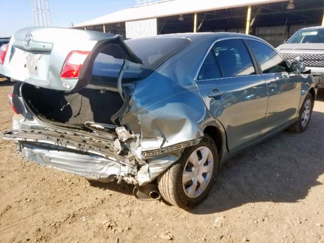 4T4BE46K89R133655 - 2009 TOYOTA CAMRY BASE BLUE photo 4