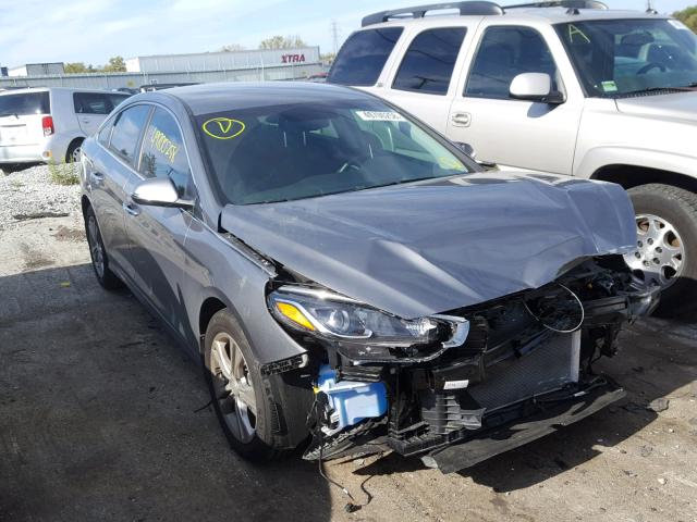 5NPE34AF6JH676769 - 2018 HYUNDAI SONATA SPO GRAY photo 1