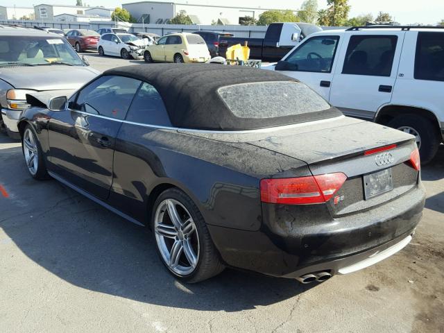 WAUVGAFH2AN005433 - 2010 AUDI S5 PRESTIG BLACK photo 3