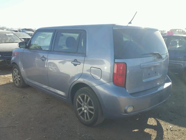 JTLKE50E391067173 - 2009 TOYOTA SCION XB Көк фото 3
