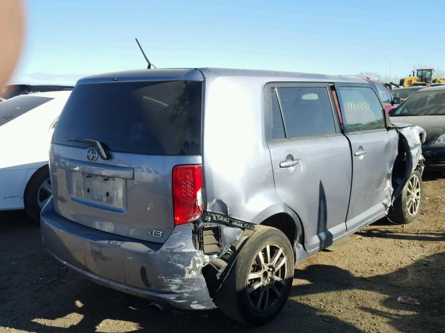 JTLKE50E391067173 - 2009 TOYOTA SCION XB Көк фото 4