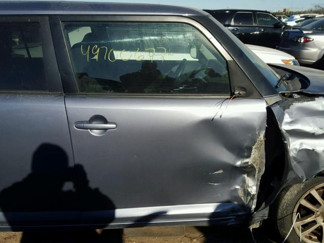 JTLKE50E391067173 - 2009 TOYOTA SCION XB Көк фото 9