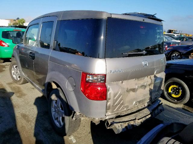 5J6YH17543L002589 - 2003 HONDA ELEMENT EX GOLD photo 3