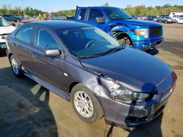 JA32X2HU9BU036898 - 2011 MITSUBISHI LANCER ES/ GRAY photo 1