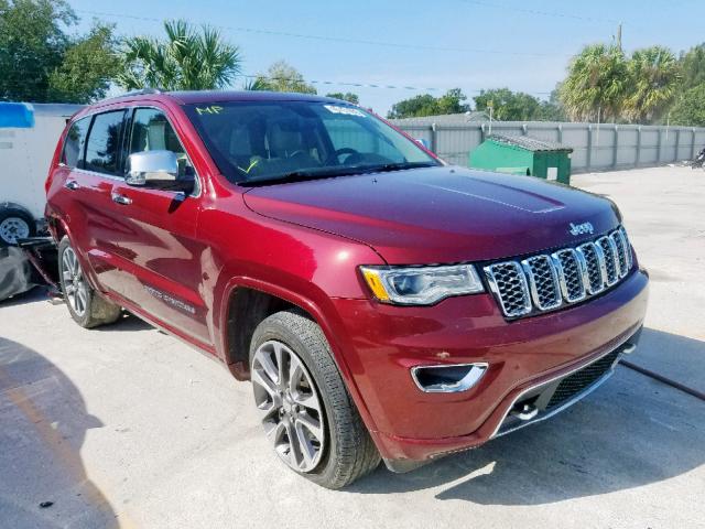 1C4RJECG4HC960037 - 2017 JEEP GRAND CHER RED photo 1