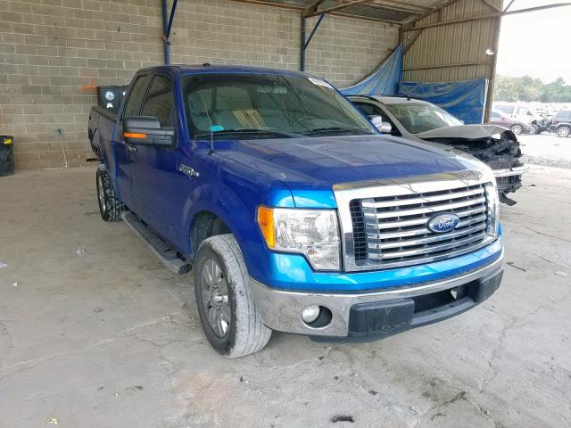 1FTFX1CF0BFD06398 - 2011 FORD F150 SUPER BLUE photo 1