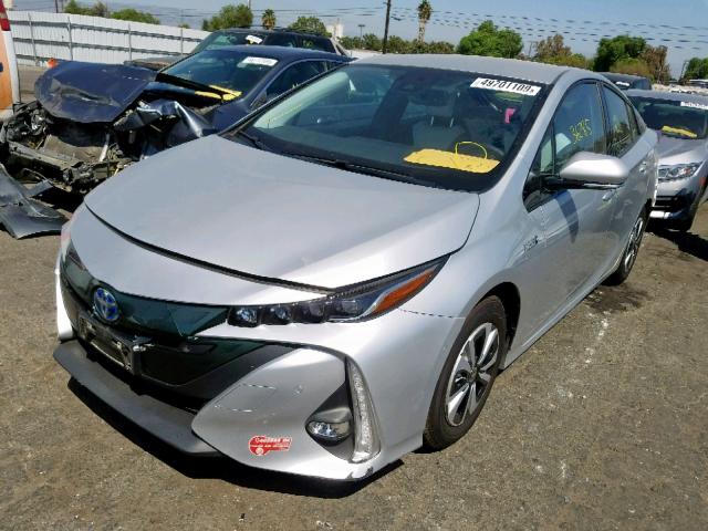 JTDKARFP2H3035454 - 2017 TOYOTA PRIUS PRIM 灰色 照片 2