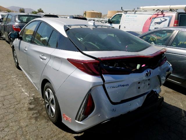 JTDKARFP2H3035454 - 2017 TOYOTA PRIUS PRIM 灰色 照片 3