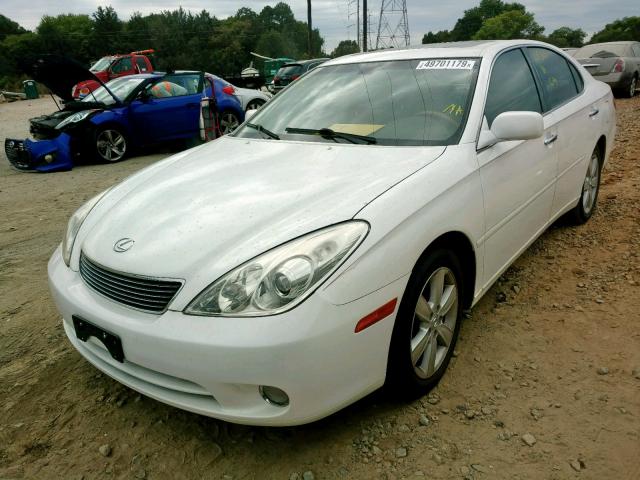 JTHBA30G865162635 - 2006 LEXUS ES 330 WHITE photo 2