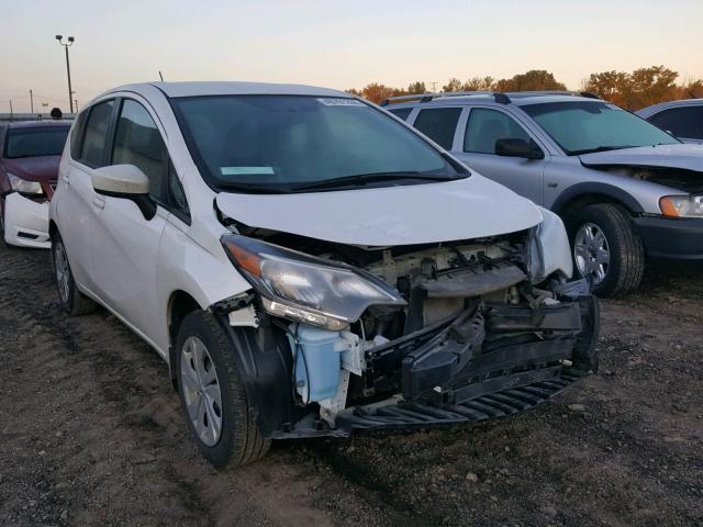 3N1CE2CP7JL355385 - 2018 NISSAN VERSA NOTE WHITE photo 1