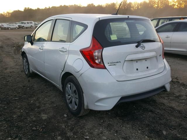 3N1CE2CP7JL355385 - 2018 NISSAN VERSA NOTE WHITE photo 3