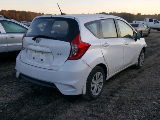 3N1CE2CP7JL355385 - 2018 NISSAN VERSA NOTE WHITE photo 4