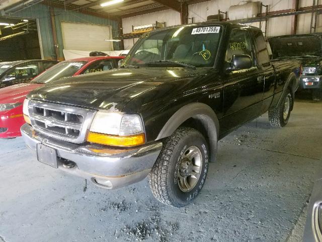 1FTZR15V8XPB39866 - 1999 FORD RANGER SUP BLACK photo 2