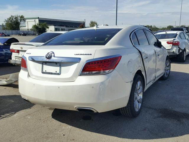 1G4GH5G30CF210955 - 2012 BUICK LACROSSE P WHITE photo 4