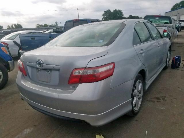 4T1BE46K57U043208 - 2007 TOYOTA CAMRY NEW SILVER photo 4