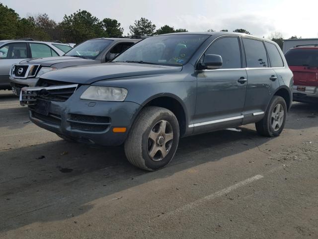 WVGZG77L76D028533 - 2006 VOLKSWAGEN TOUAREG 3. GREEN photo 2