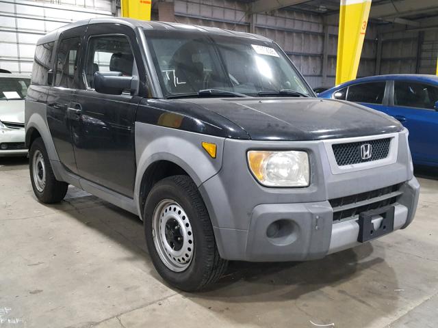 5J6YH28203L008853 - 2003 HONDA ELEMENT DX BLACK photo 1