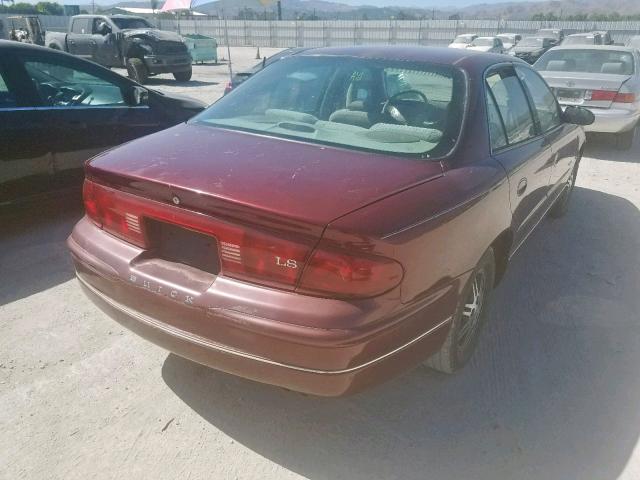 2G4WB52K7Y1216147 - 2000 BUICK REGAL LS MAROON photo 4