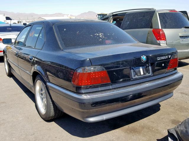 WBAGF8322VDL45505 - 1997 BMW 740 I AUTO BLACK photo 3