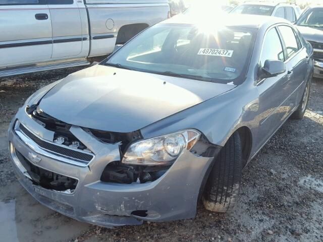 1G1ZH57B89F168038 - 2009 CHEVROLET MALIBU 1LT BLUE photo 2