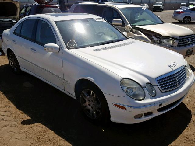 WDBUF56J16A764440 - 2006 MERCEDES-BENZ E 350 WHITE photo 1