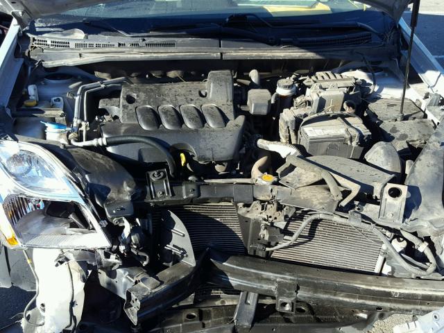 3N1AB6AP2AL646662 - 2010 NISSAN SENTRA 2.0 SILVER photo 7