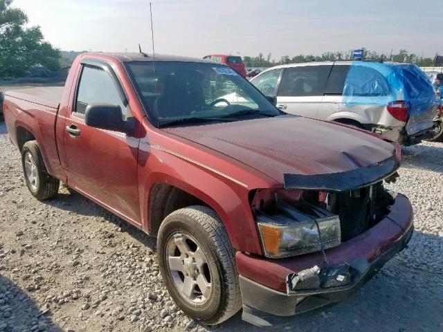 1GCCSCD95A8125578 - 2010 CHEVROLET COLORADO L RED photo 1