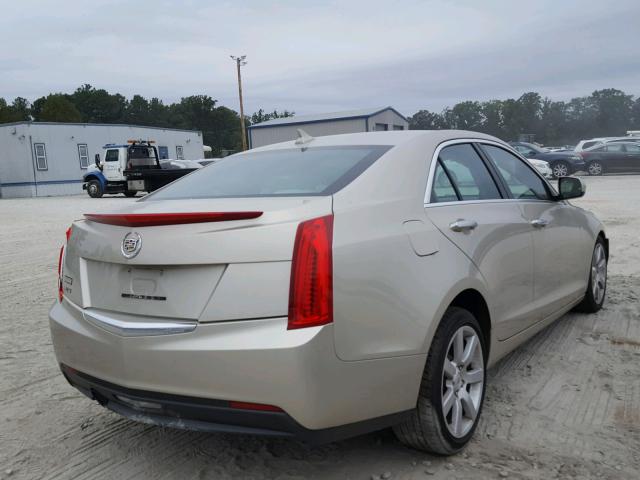 1G6AA5RA7D0145023 - 2013 CADILLAC ATS TAN photo 4