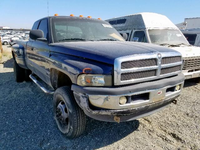 1B7MF3365YJ151875 - 2000 DODGE RAM 3500 BLUE photo 1