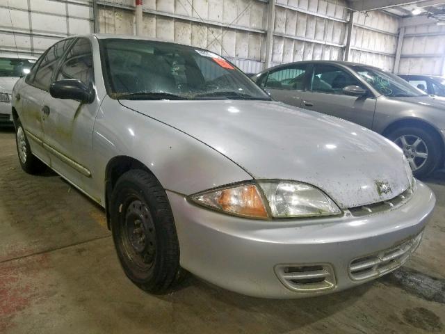 1G1JC524827432279 - 2002 CHEVROLET CAVALIER B SILVER photo 1