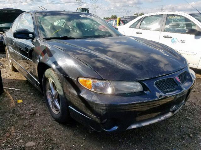 1G2WR121X2F276332 - 2002 PONTIAC GRAND PRIX BLACK photo 1