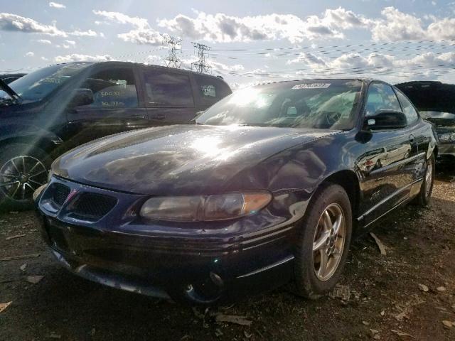 1G2WR121X2F276332 - 2002 PONTIAC GRAND PRIX BLACK photo 2