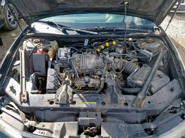 1G2WR121X2F276332 - 2002 PONTIAC GRAND PRIX BLACK photo 7