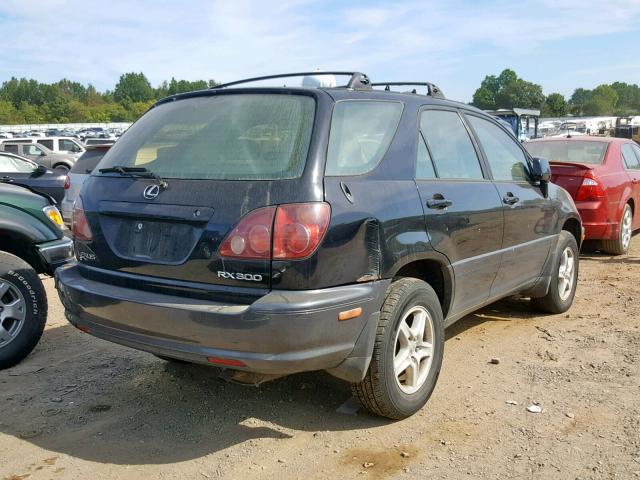 JT6HF10U6X0062451 - 1999 LEXUS RX 300 BLACK photo 4