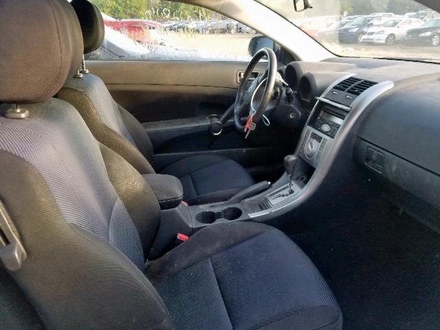 JTKDE177850010545 - 2005 TOYOTA SCION TC ვერცხლისფერი ფოტო 5