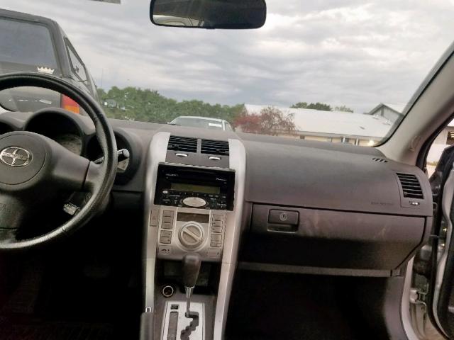 JTKDE177850010545 - 2005 TOYOTA SCION TC ვერცხლისფერი ფოტო 9