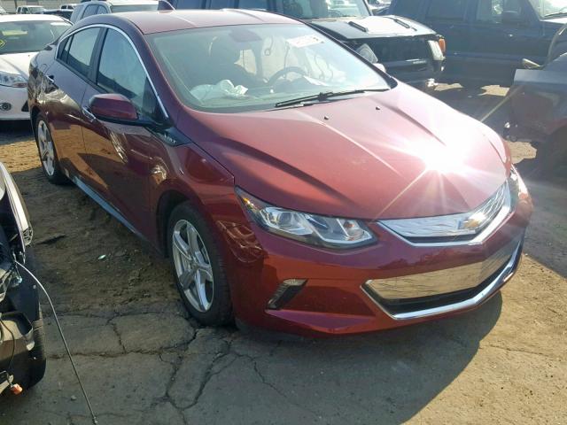 1G1RA6S50HU147514 - 2017 CHEVROLET VOLT LT RED photo 1