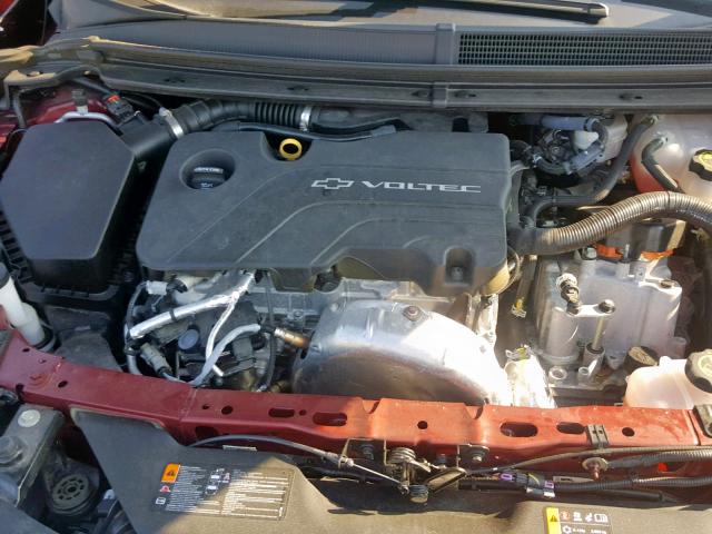 1G1RA6S50HU147514 - 2017 CHEVROLET VOLT LT RED photo 7