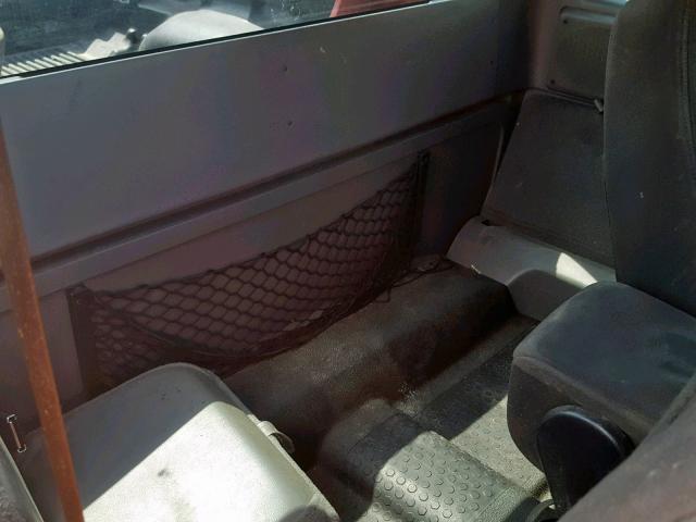 1FTYR14U04PA07099 - 2004 FORD RANGER SUP RED photo 6