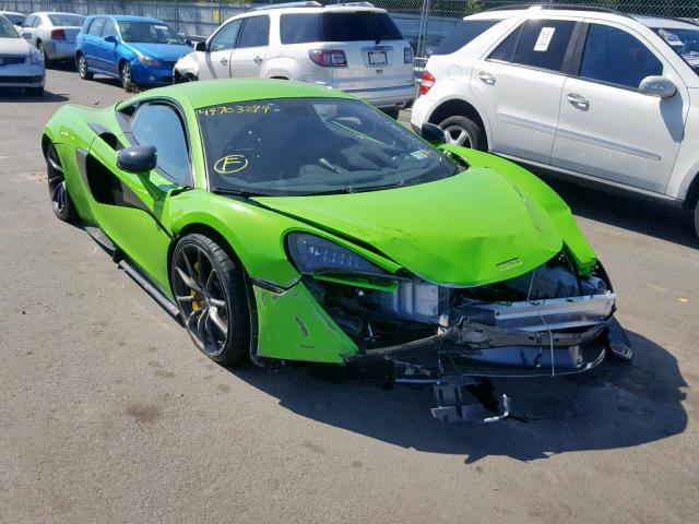 SBM13DAA5KW007057 - 2019 MCLAREN AUTOMOTIVE 570S GREEN photo 1