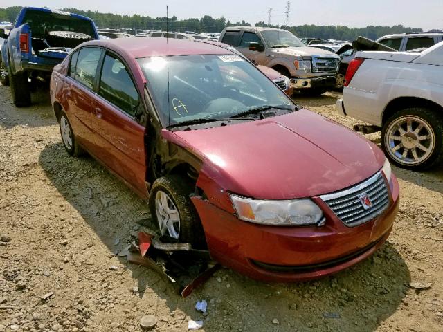 1G8AJ55F97Z170305 - 2007 SATURN ION LEVEL RED photo 1