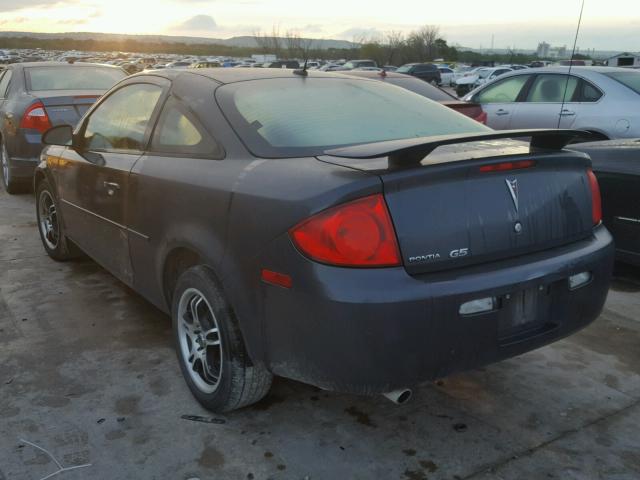 1G2AS18H397229294 - 2009 PONTIAC G5 BLUE photo 3