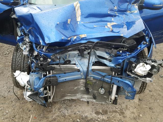 JA4AR3AUXGZ024416 - 2016 MITSUBISHI OUTLANDER BLUE photo 7