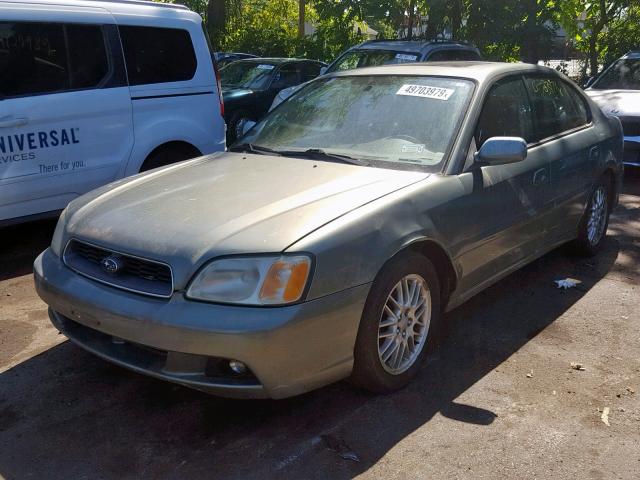 4S3BE635637209887 - 2003 SUBARU LEGACY L GRAY photo 2