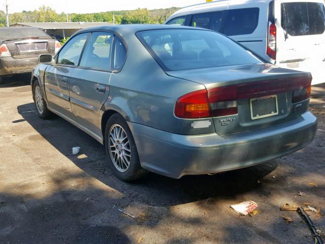 4S3BE635637209887 - 2003 SUBARU LEGACY L GRAY photo 3